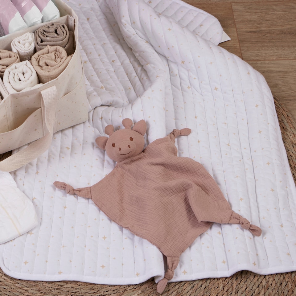 image 1 of Chapter B Nursery Quilted Blanket