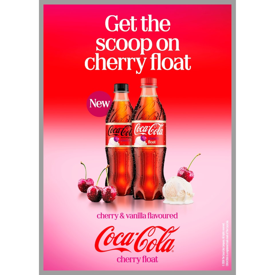 image 1 of Coca-Cola Cherry Float 500ml