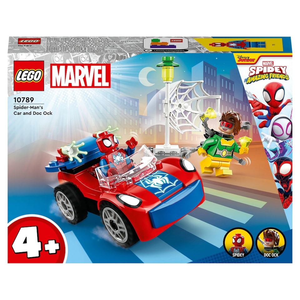 LEGO Marvel 10789 Spider-Man v autě a Doc Ock