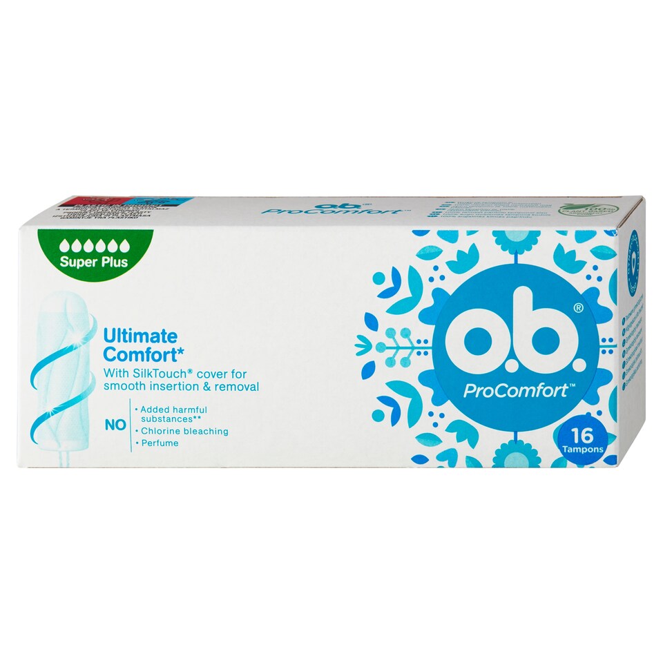 image 1 of O.B. ProComfort Super Plus tampony 16 ks