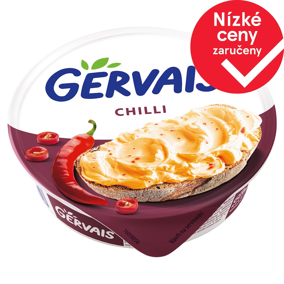 Gervais Čerstvý tvarohový sýr s chilli 80g