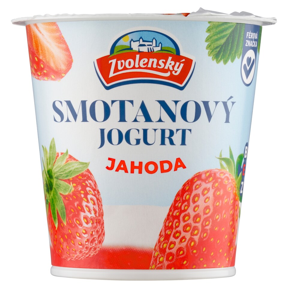 image 1 of Zvolenský Creamy Yogurt Strawberry 145 g