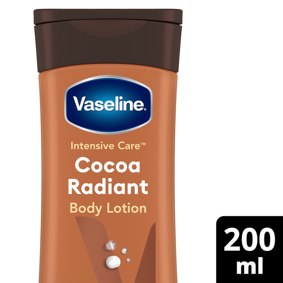 image 1 of Vaseline Intensive Care Cocoa Lotion 200Ml