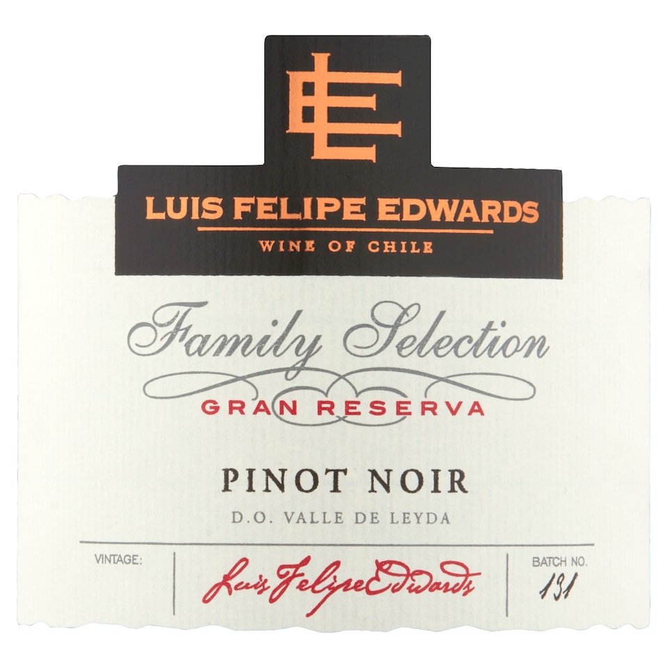 image 1 of Luis Felipe Edwards Gran Reserve Pinot Noir 75Cl