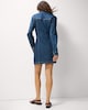 image 4 of F&F Pure Cotton Denim Mini Shirt Dress in Navy