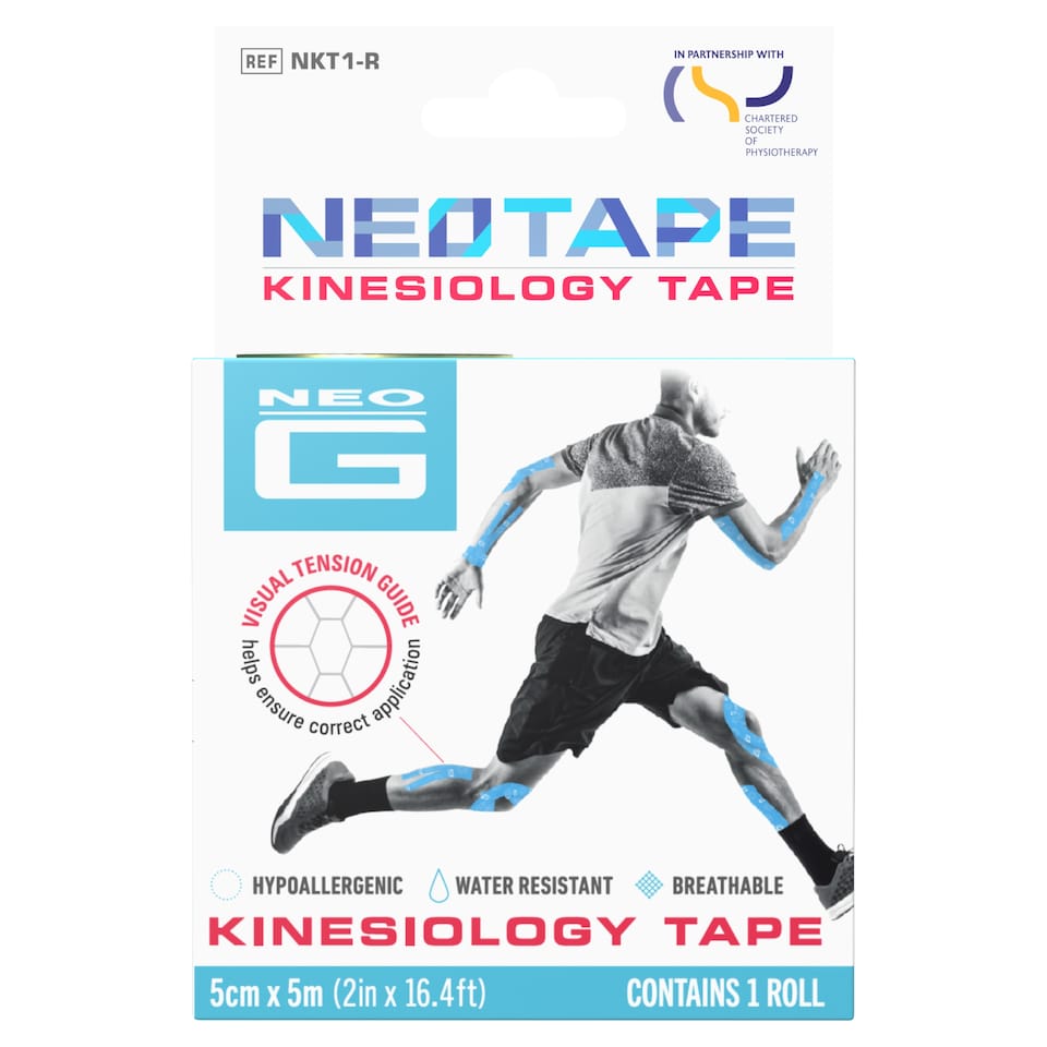 image 1 of Neo G Kinesiology Tape Blue 5cm X 5m