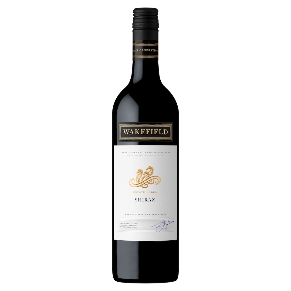 Wakefield Estate Label Shiraz, Clare Valley Limestone Coast 750ML