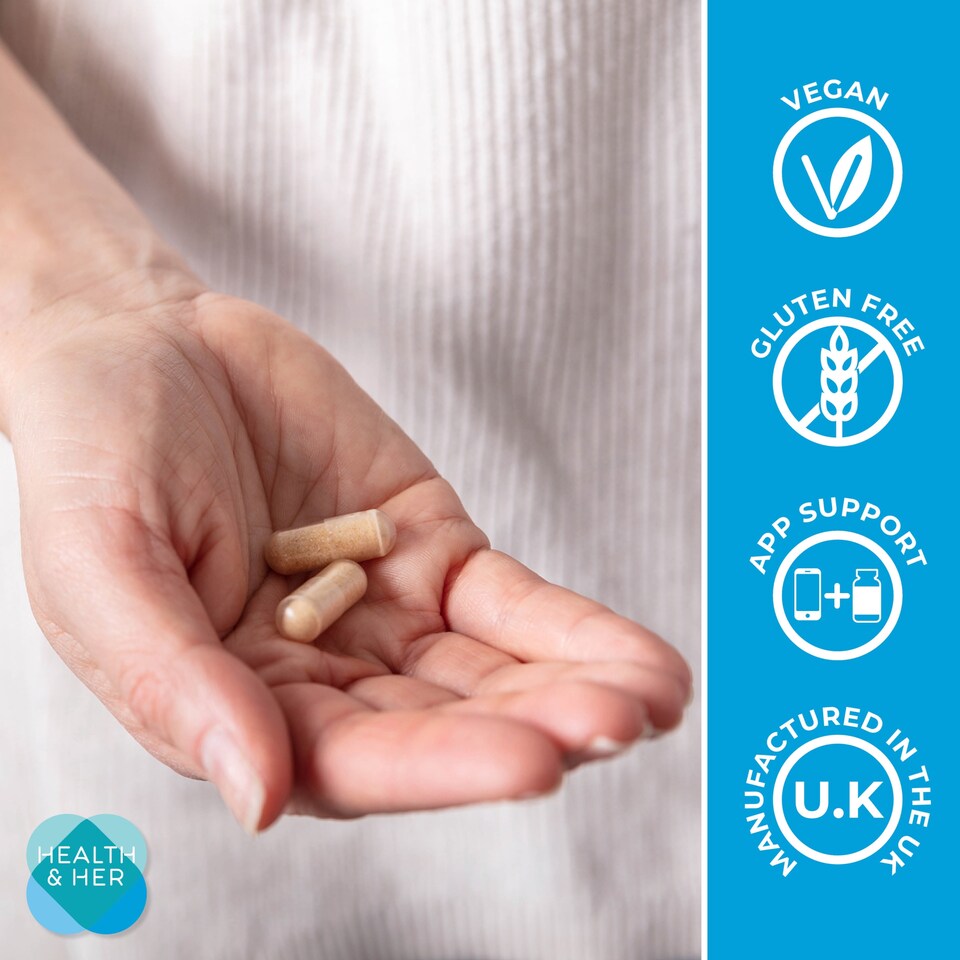 image 1 of Health & Her Perimenopause Supplement 60 Capsules