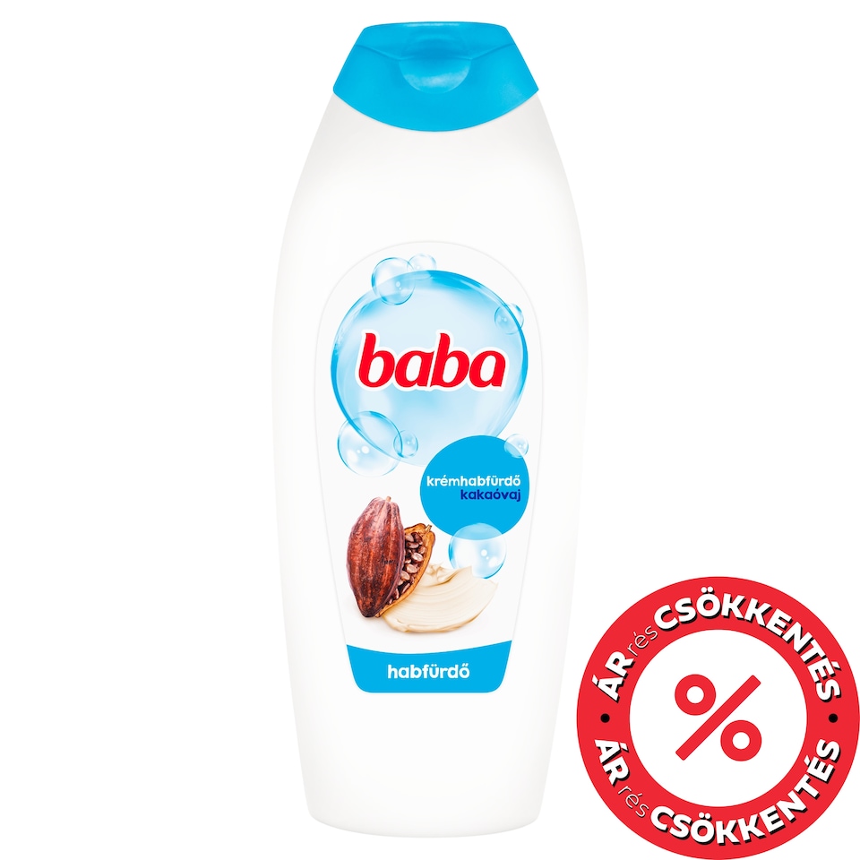 Baba Cocoa Butter Cream Bubble Bath 750 ml