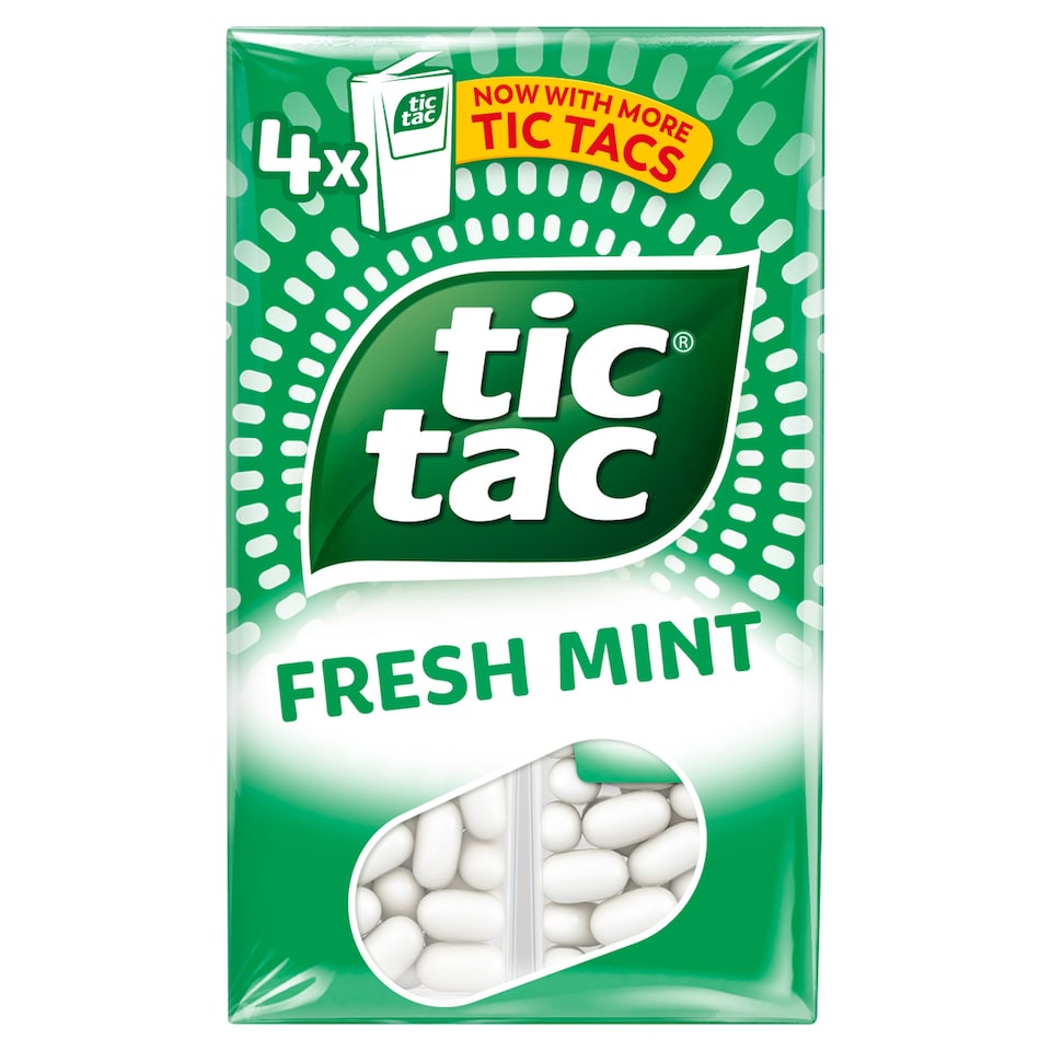 image 1 of Tic Tac Mint 4 X 18G