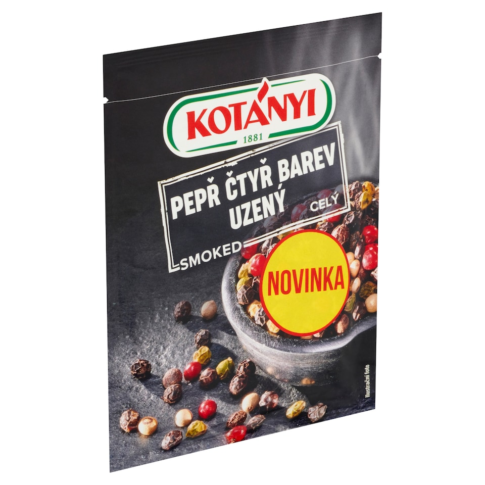 Kotányi Pepř čtyř barev uzený celý 15g