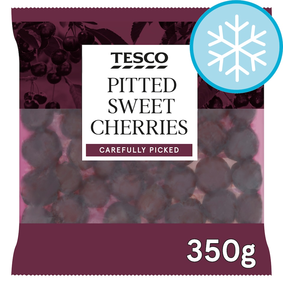Tesco Pitted Sweet Cherries 350G