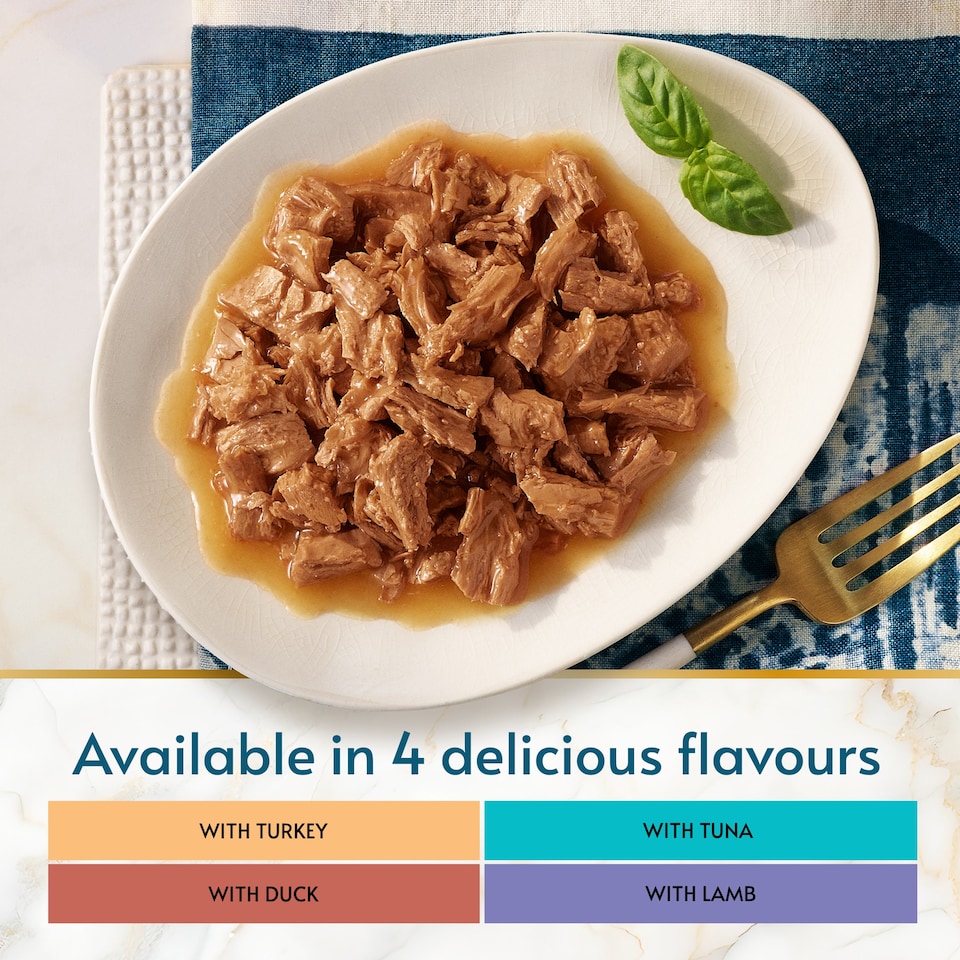 image 1 of GOURMET Perle Chef's Collection in Gravy Wet Cat Food 40x85g