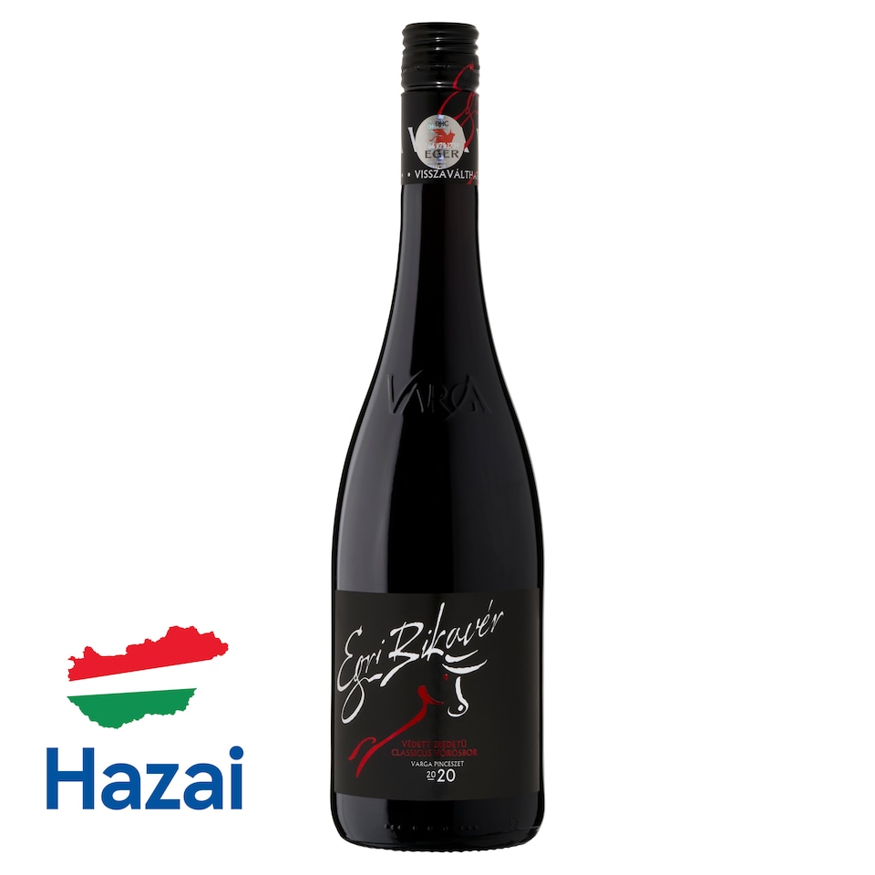 Varga Egri Bikavér száraz vörösbor 0,75 l