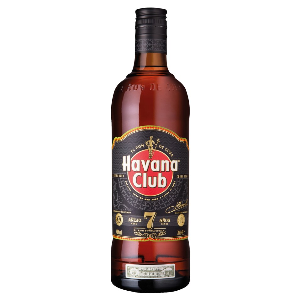 image 1 of Havana Club 7 Year Old Dark Rum 70Cl