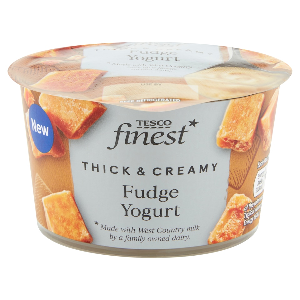 Tesco Finest Fudge Yogurt 150G