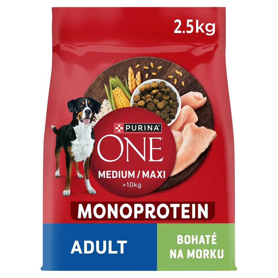 image 1 of Purina ONE Medium/Maxi Adult Monoprotein Granules for Dogs Turkey 2.5 kg