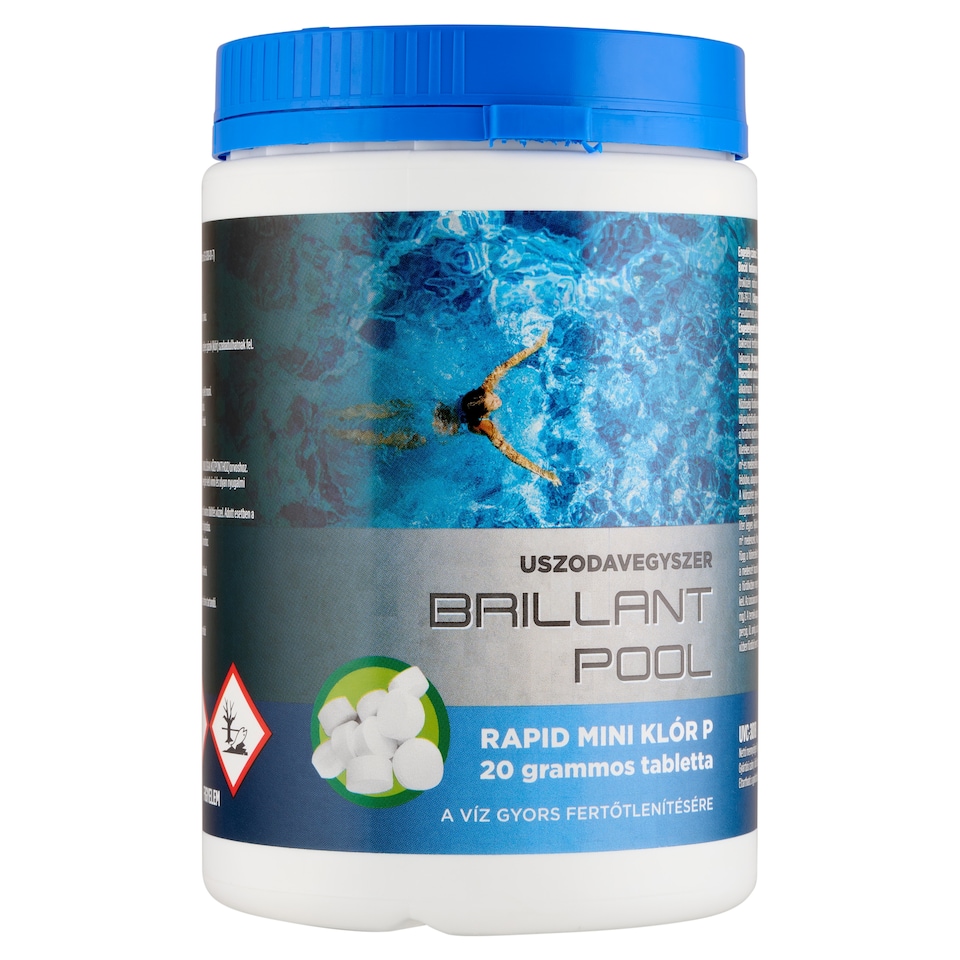 image 1 of Brillant Pool Rapid Mini Chlorine P 20 gram Tablet Swimming Pool Solution 1 kg