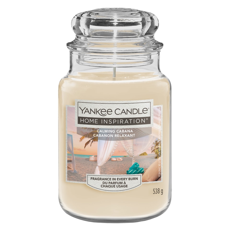 image 1 of Yankee Calming Cabana Large Jar 538g