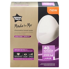 Tommee Tippee Disposable Breast Pads Large 40 Pack