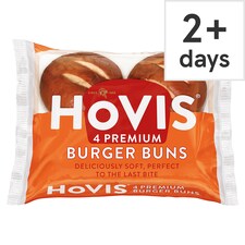 Hovis Premium Burger Buns 4 Pack