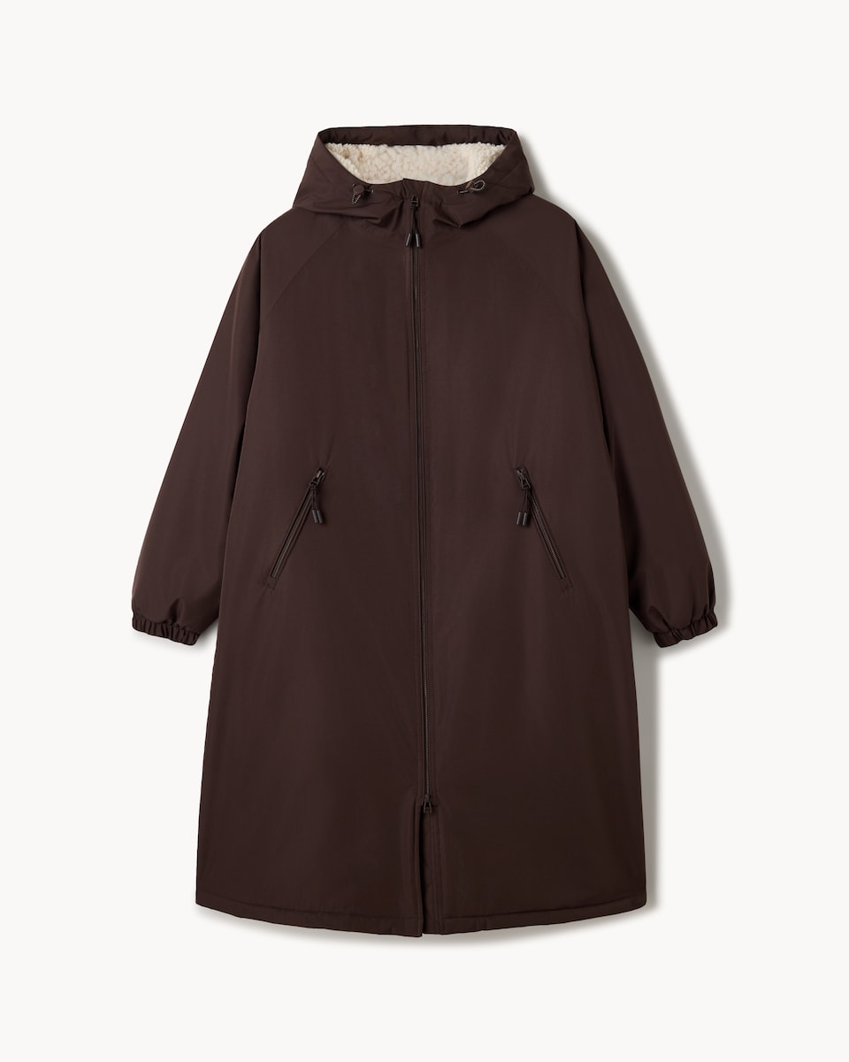 F&F Active EVERYWEATHER Waterproof All Weather Robe in Brown