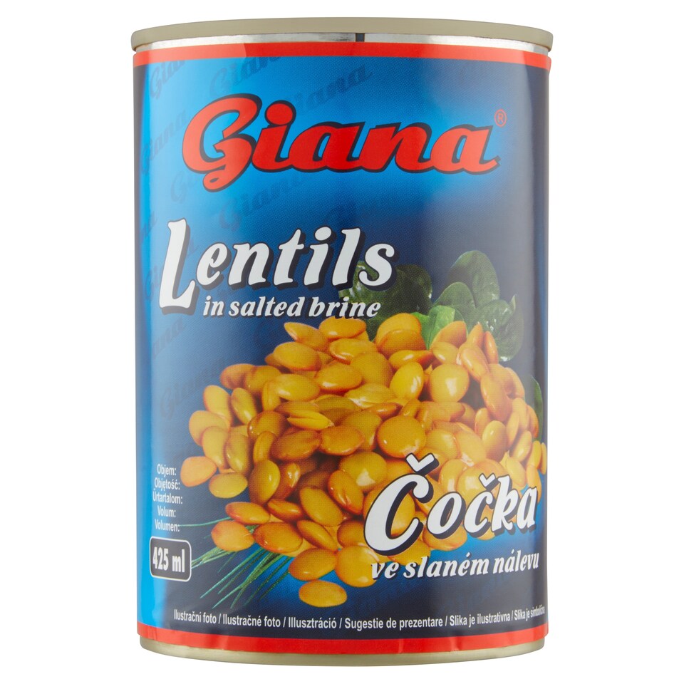 Giana Lentils in Brine 400g