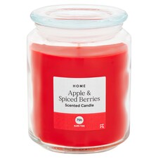 Tesco Scented Candle Spiced Berries & Apple 490G