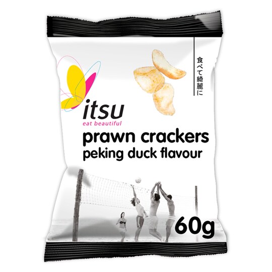 Itsu Peking Duck Prawn Crackers 60G Tesco Groceries