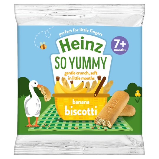 Heinz Banana Biscotti 60G Tesco Groceries