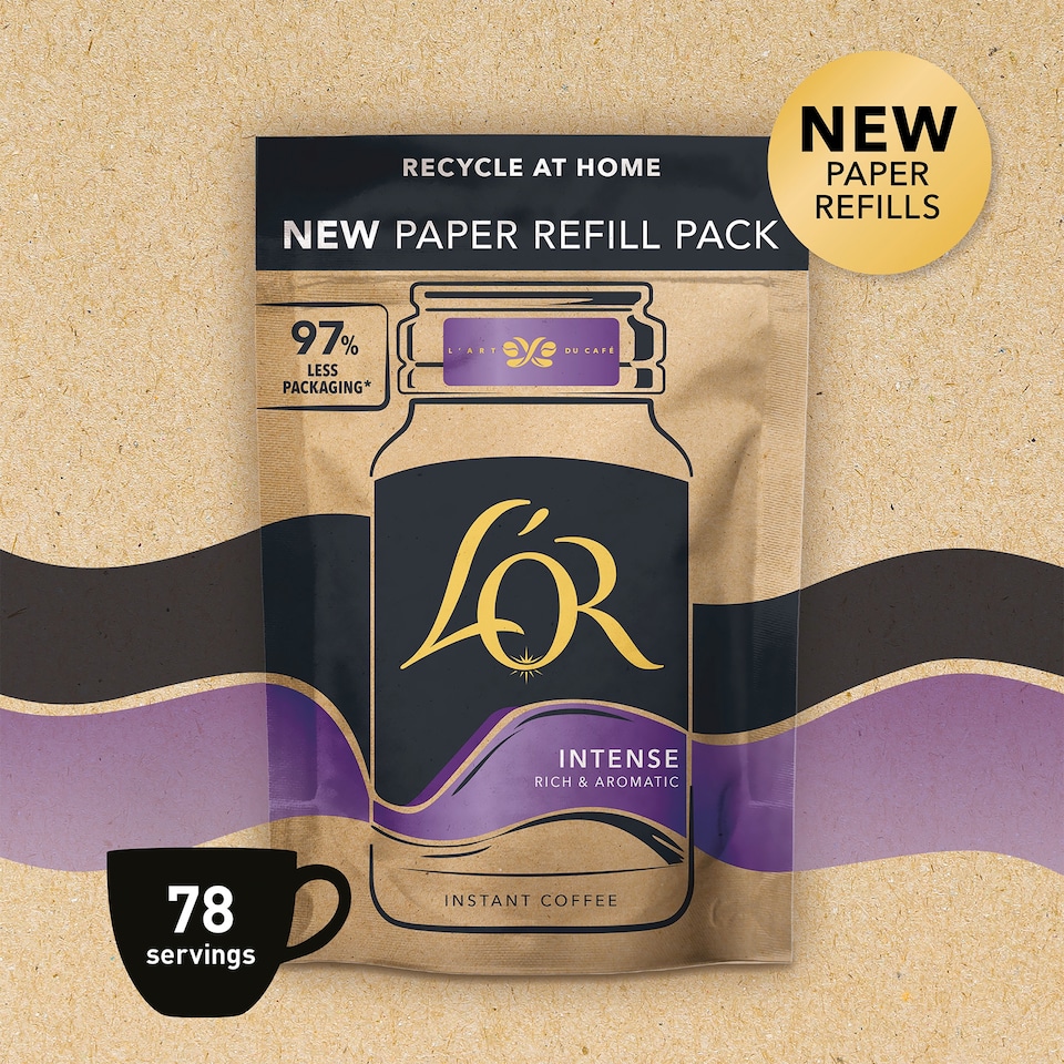 image 1 of L'or. Intense Paper Refill Instant Coffee 125G