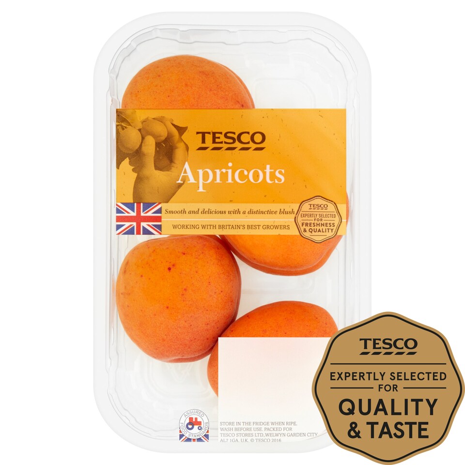 Tesco British Apricots 300G Tesco Groceries