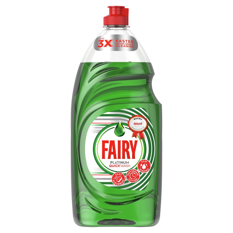 image 1 of Fairy Platinum Original Washing Up Liquid 1050Ml