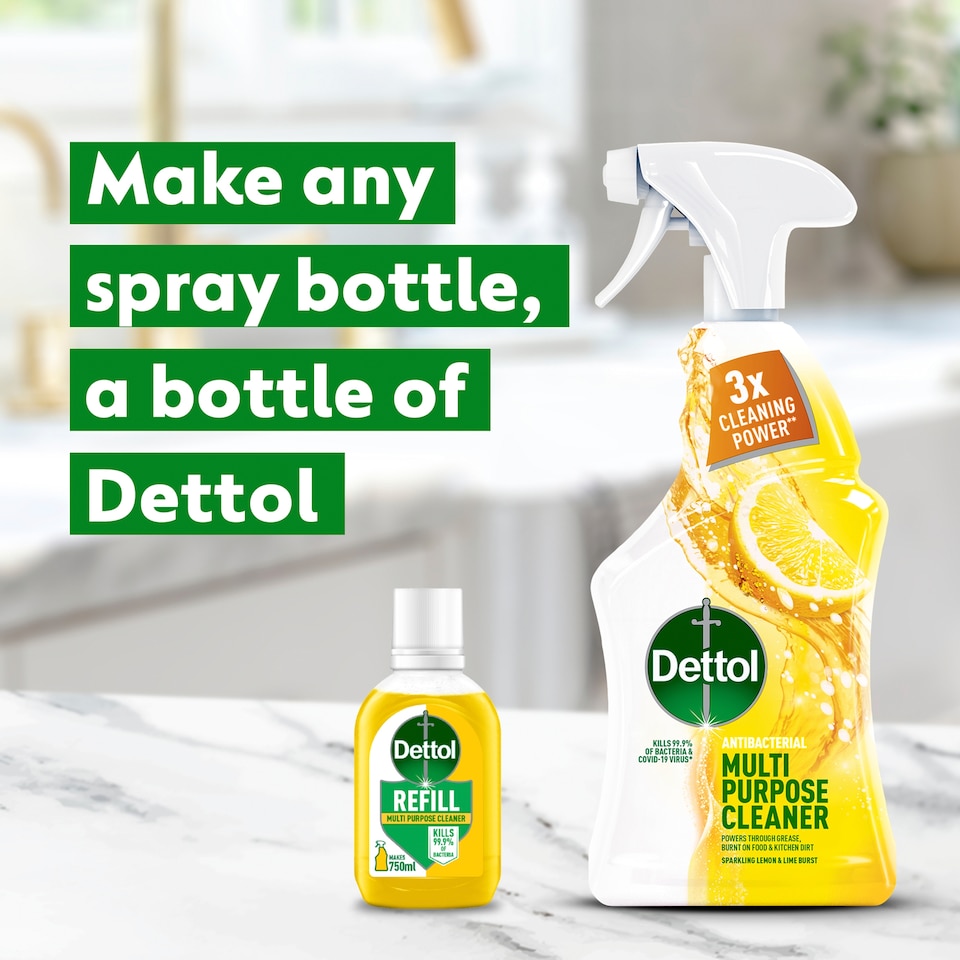 image 1 of Dettol Multi Purpose Cleaning Spray Refill - Citrus 50ml