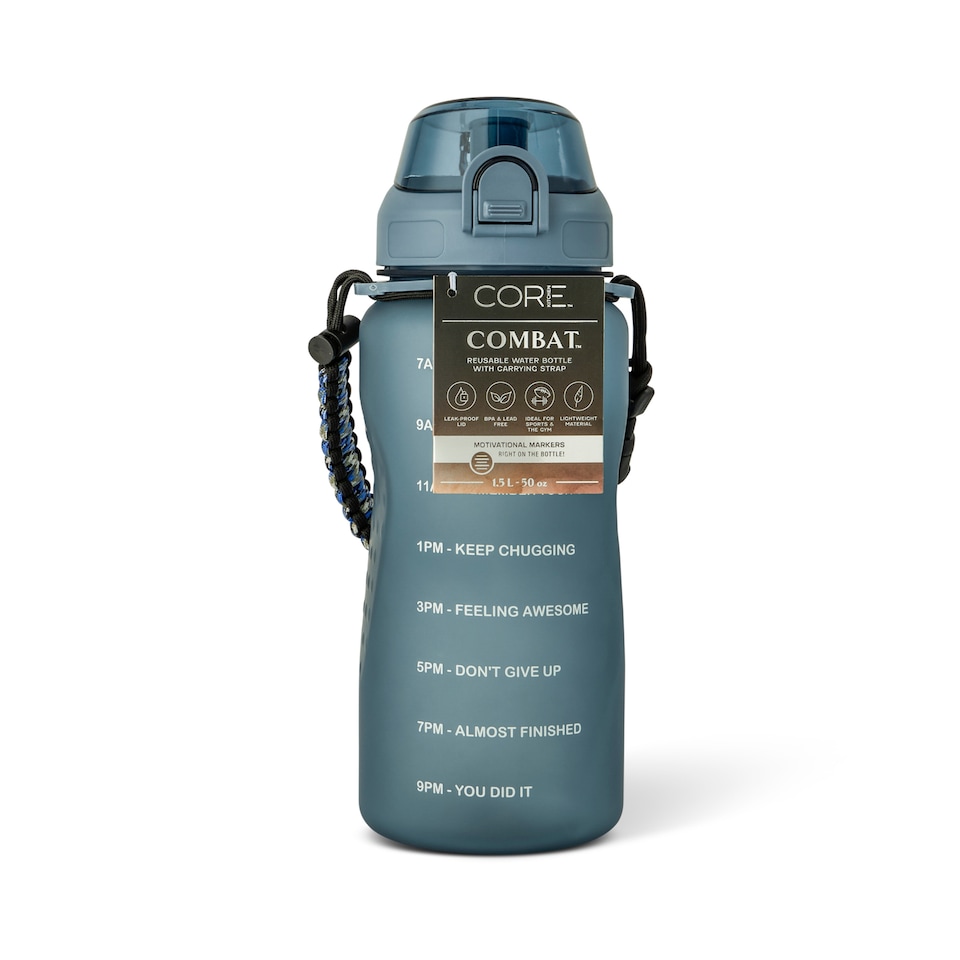 image 1 of Core Kitchen Blue Combat Water Bottle 1.5L