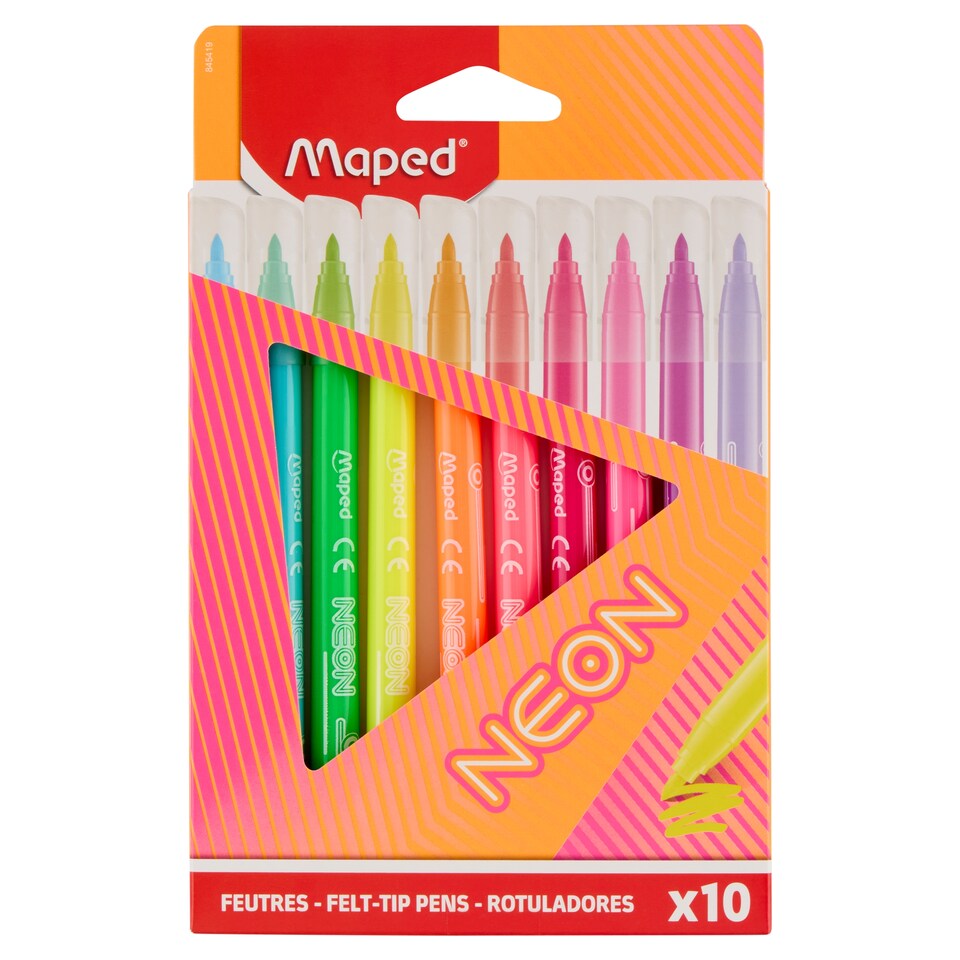 Maped Neon Felt-Tip Pens 10 pcs