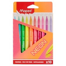 Maped Neon Felt-Tip Pens 10 pcs