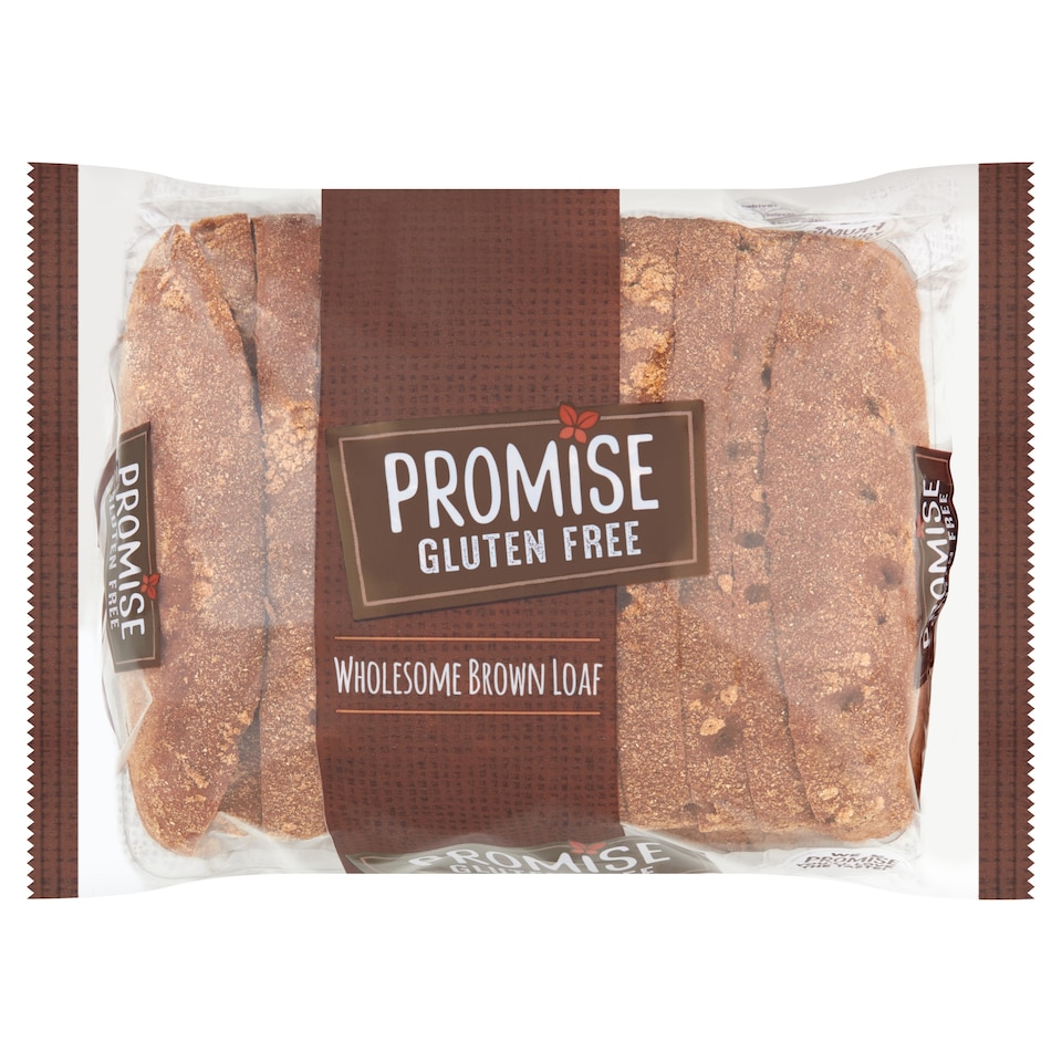 Promise Gluten Free Wholesome Brown Sliced Bread Loaf 480g