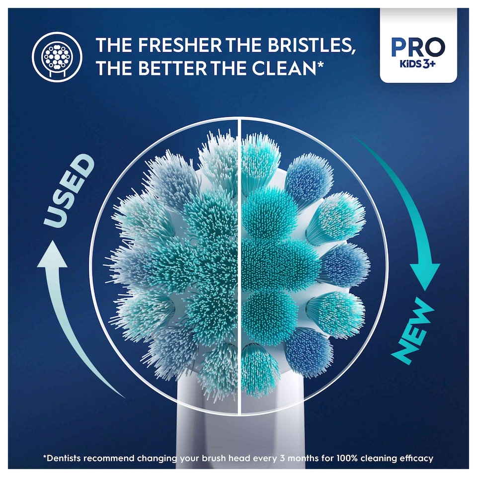 image 1 of Oral-B Pro Kids Toothbrush Heads