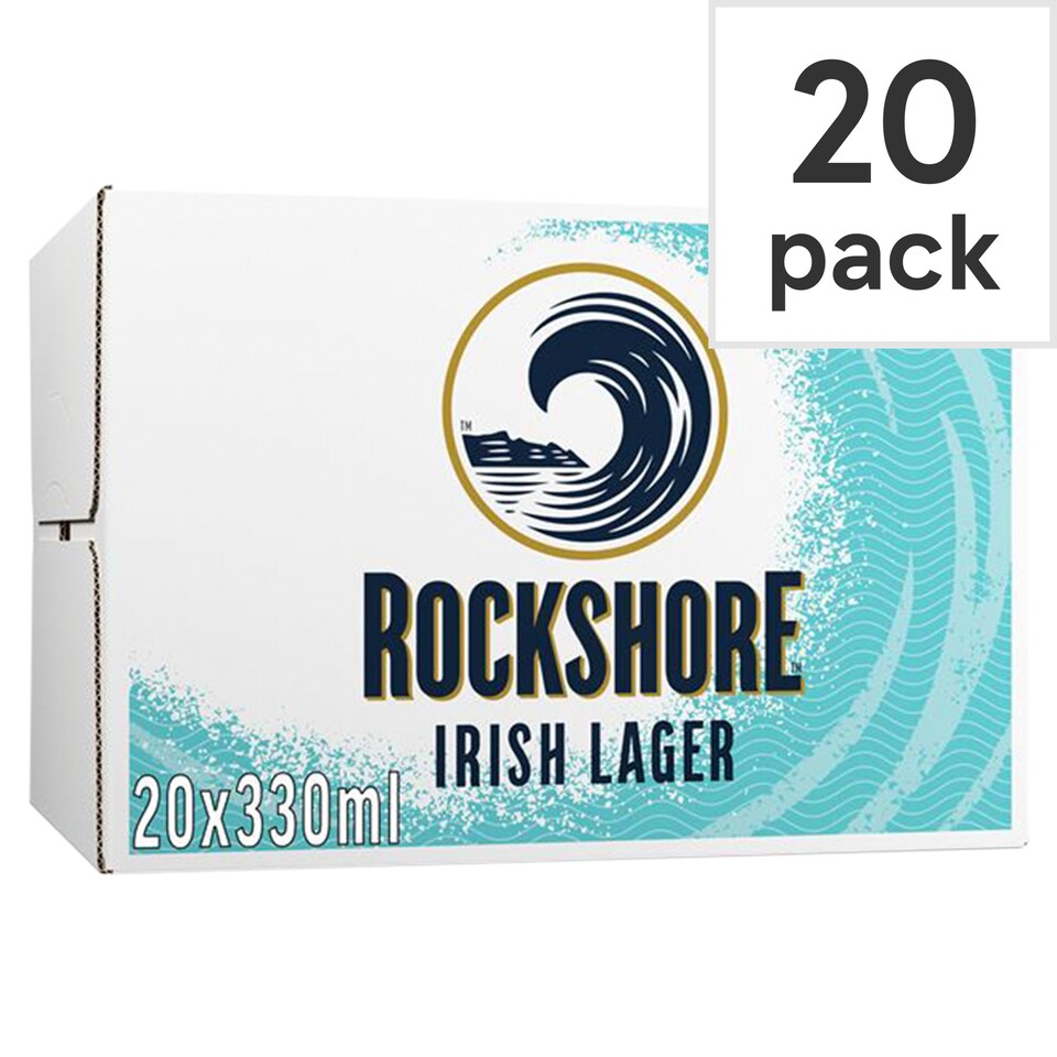 Rockshore Irish Lager 20 Pack X 330Ml Bottle