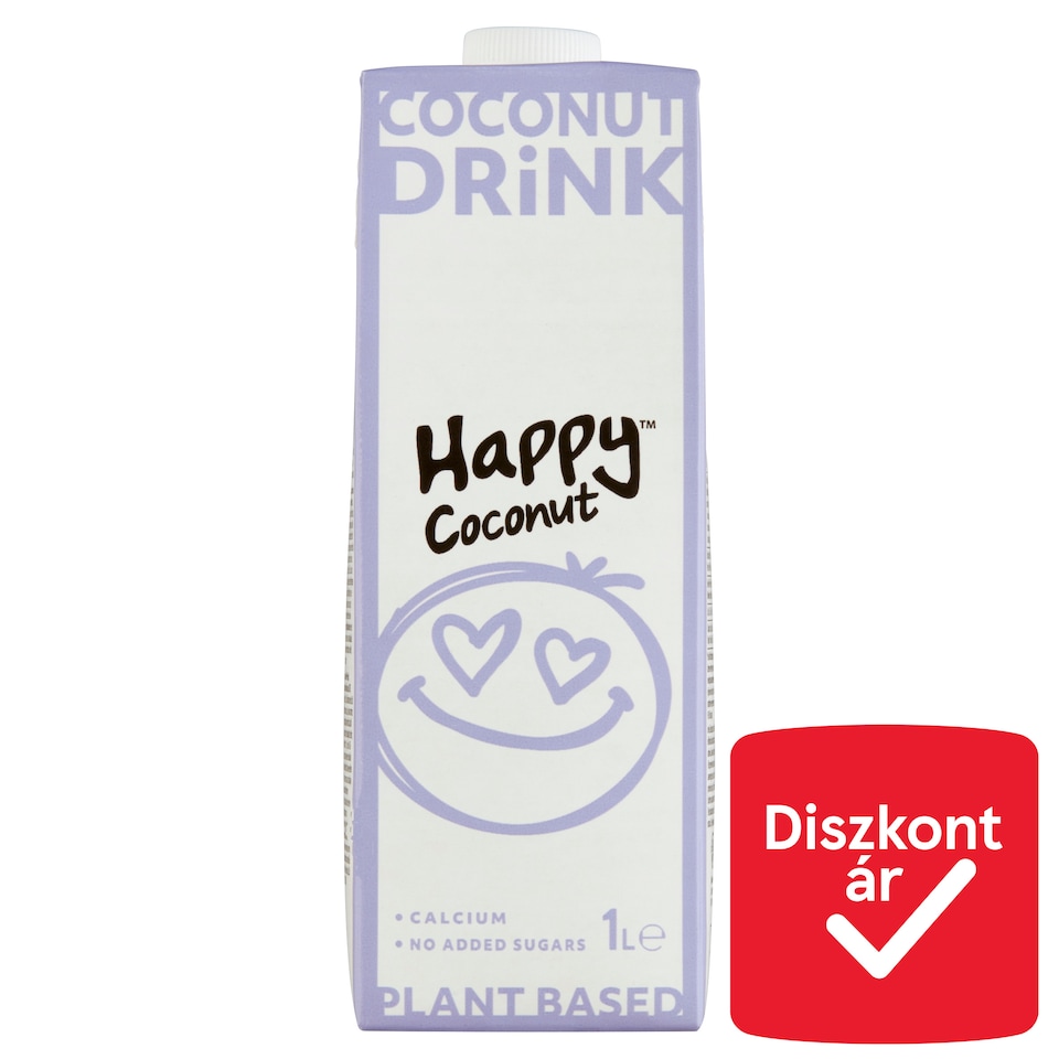 image 1 of Happy UHT Coconut-Rice Drink with Calcium 1 l