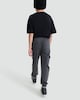 image 3 of F&F Boys Cotton Rich Cuffed Cargo Joggers in Grey