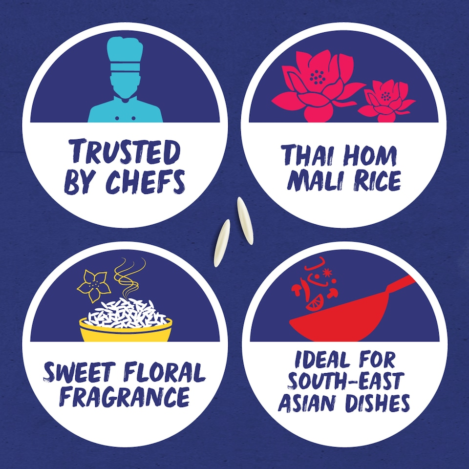 image 1 of Tilda Boil in the Bag Jasmine Rice 4 x 62.5g