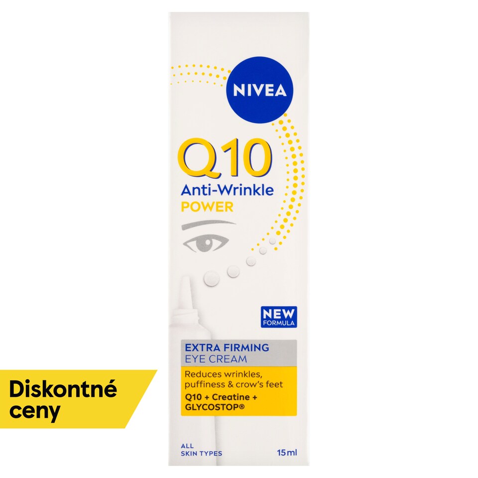 obrázok 1 z Nivea Q10 Power Spevňujúci očný krém proti vráskam 15 ml