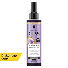 Schwarzkopf Gliss Blonde Hair Perfector fialový expresný kondicionér 200 ml