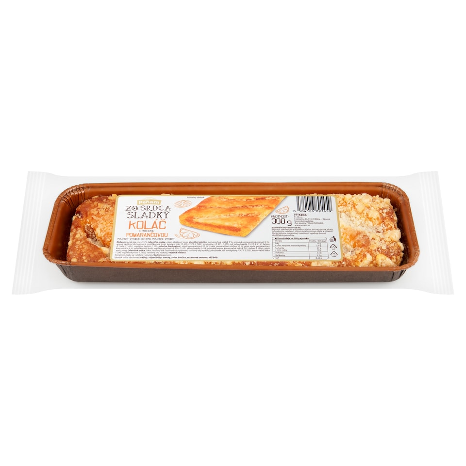 image 1 of Penam Zo srdca sladký Cake with Orange Flavor 300 g