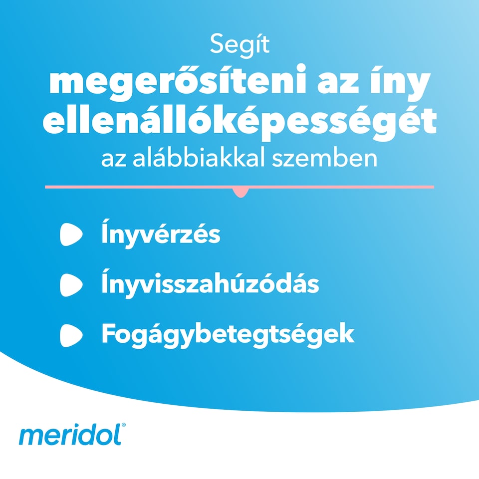 meridol Complete Care szájvíz fogínyvérzés és fogínygyulladás ellen 400 ml 1. kép