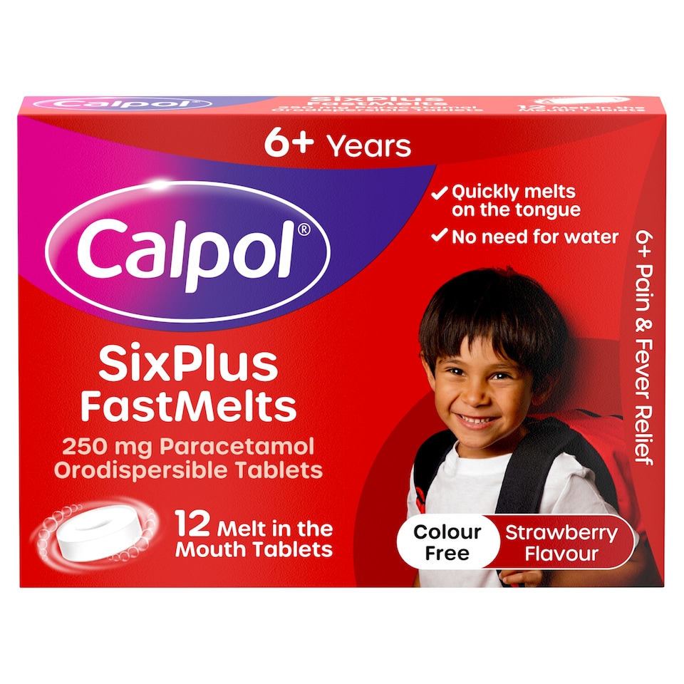 Calpol 6+ Fastmelts 12 Pack