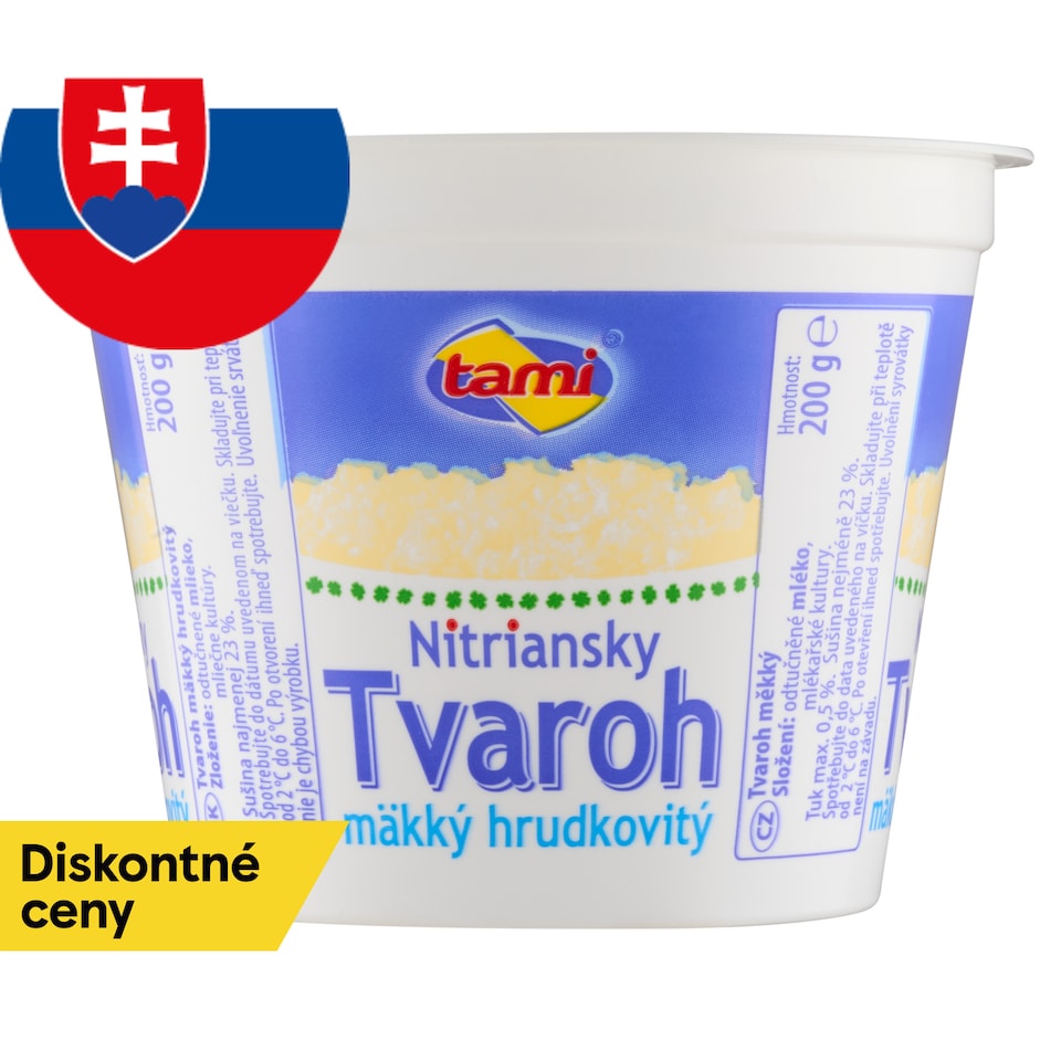 obrázok 1 z Tami Nitriansky tvaroh mäkký hrudkovitý 200 g