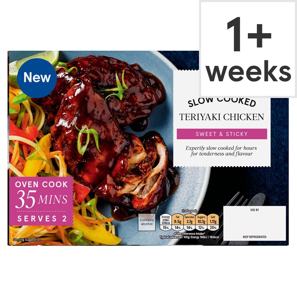 Tesco Slow Cooked Teriyaki Chicken 465g Tesco Groceries
